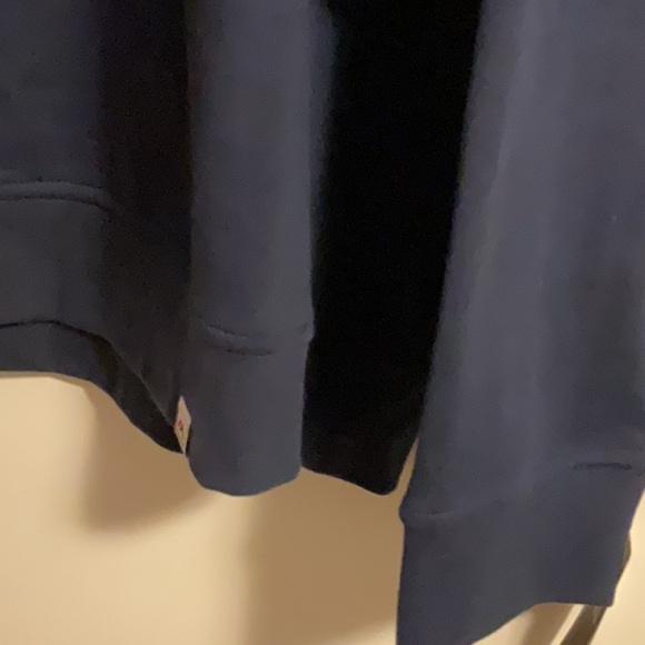 Majestic NFL Navy New England Patriots Crewneck Sweatshirt XXL NWT - Picture 5 of 11